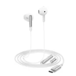 ACEFAST USB-C Wired Earphones With Mic - L3 - White