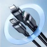 Joyroom cable S-A18 3.5A (USB-A to L+C+M) 0.3m - Black - Image 8