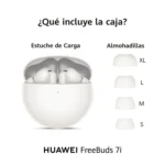 ⁦HUAWEI FreeBuds 7i ANC - White⁩ - الصورة ⁦5⁩