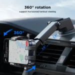 ⁦Joyroom Car Holder - JR-OK6 - Black⁩ - الصورة ⁦8⁩