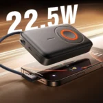 ⁦Joyroom 22.5W Magnetic Wireless Power bank - JR-PBM02 - Black⁩ - الصورة ⁦5⁩