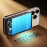 ⁦Joyroom 22.5W Magnetic Wireless Power bank - JR-PBM02 - Black⁩ - الصورة ⁦7⁩