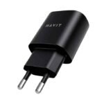 HAVIT 22.5W Travel Charger with USB-C Cable - ST922 - Black - Image 2