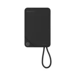 momax 1 -Power X 10000mAh Battery Pack with Built-in USB-C Cable - IP152D - Black - Image 3