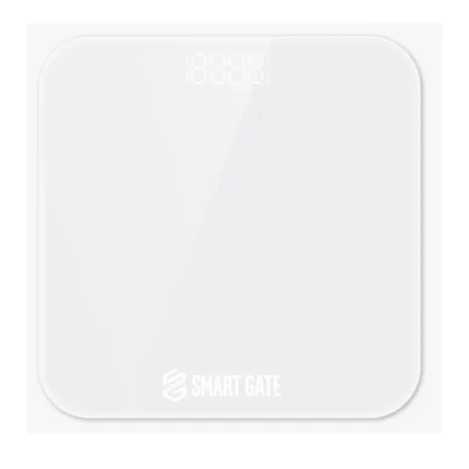 Smart Gate Fit Body Weight Scale LED - 180 Kg - White