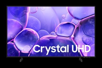 SAMSUNG TV – 43-inch Crystal UHD Smart Built in Receiver - UA43U8000